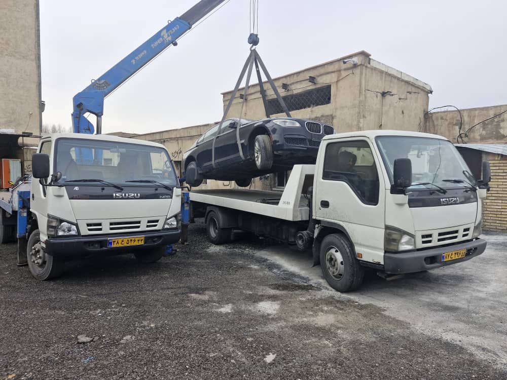 جرثقیل یدک کش در مرند